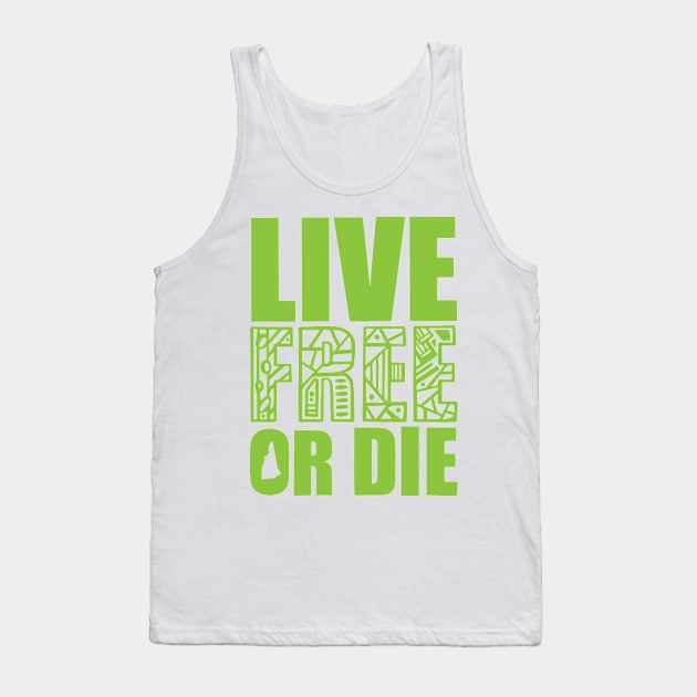 Live Free or Die Tank Top by kk3lsyy